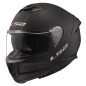LS2 FF808 Stream 2 solid matt black helmet