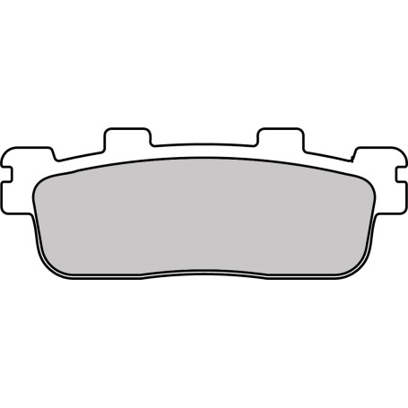 plaquette de frein arriere Kymco Downtown 125-300, Kawasaki J 125-300 eco-friction ferodo FDB2248EF