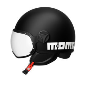 Momo design FGTR CLASSIC mat black white E2206 helmet