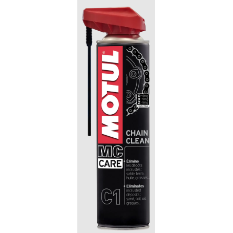 Dégraisseur C1 Chain Clean Motul Spray 400 Ml