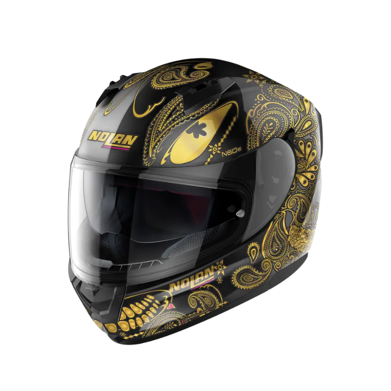 Helm Nolan N60-6 ritual metal black gold Helm Nolan N60-6 ritual metal black gold