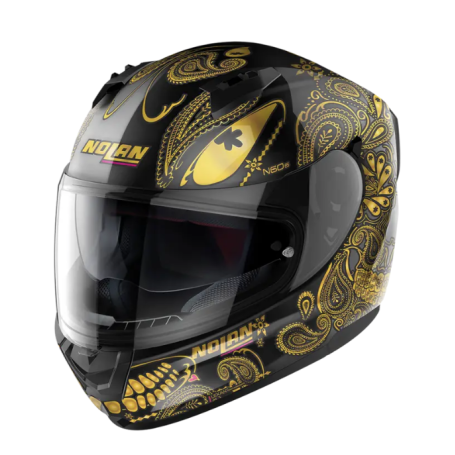 Helm Nolan N60-6 ritual metal black gold | MotoGM
