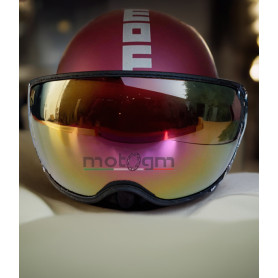 Visier casco  Momo Design 2024 iridium rosa gold | MotoGM