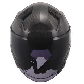 Casco jet LS2 OF603 Infinity II Carbono brillante | MotoGM