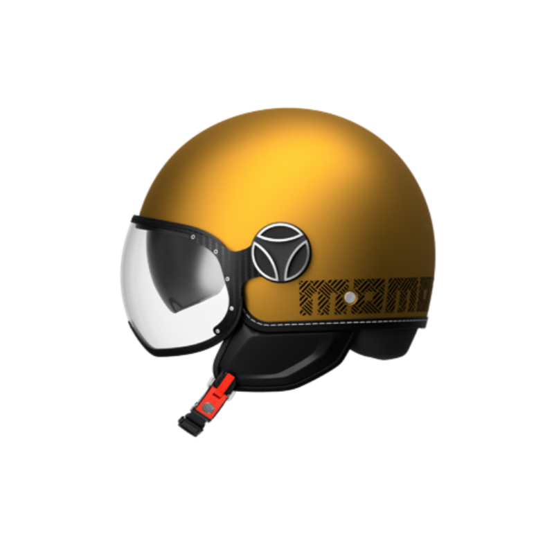 Helm Momo design FGTR EVO Hip ocra matt grau E2206 Helm Momo design FGTR EVO Hip ocra matt grau E2206
