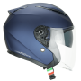 Casco Jet CGM 136A DNA mono blu opaco