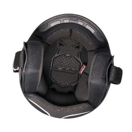Casco Jet CGM 167 Flo nero opaco