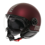 Momo design FGTR EVO matt amarena silver ECE2206 helmet