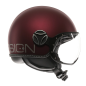 Helm Momo design FGTR EVO matt amarena silver ECE2206 Helm Momo design FGTR EVO matt amarena silver ECE2206