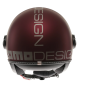 Casco Momo design FGTR EVO matt amarena silver ECE2206 Casco Momo design FGTR EVO matt amarena silver ECE2206
