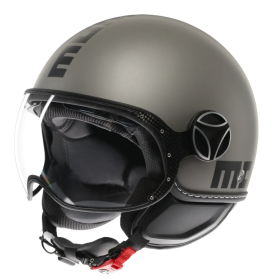 Momo design FGTR EVO Titanium frost black E2206 helmet