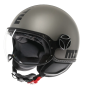 Casco Momo design FGTR EVO Titanio frost negro E2206 Casco Momo design FGTR EVO Titanio frost negro E2206