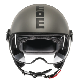 Casco Momo design FGTR EVO Titanio frost nero E2206