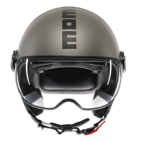 Casco Momo design FGTR EVO Titanio frost nero E2206