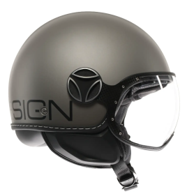 Helm Momo design FGTR EVO Titan frost schwarz E2206 | MotoGM