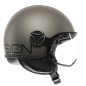 Casco Momo design FGTR EVO Titanio frost negro E2206 Casco Momo design FGTR EVO Titanio frost negro E2206