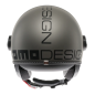Casco Momo design FGTR EVO Titanio frost negro E2206 Casco Momo design FGTR EVO Titanio frost negro E2206