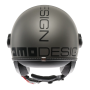 Momo design FGTR EVO Titanium frost black E2206 helmet
