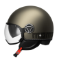 Casco Momo design FGTR EVO Hip bronzo pietra opaco E2206 Casco Momo design FGTR EVO Hip bronzo pietra opaco E2206