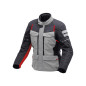 Moto jacket T-UR LAPLAND HYDROSCUD light grey-dark anthra Moto jacket T-UR LAPLAND HYDROSCUD light grey-dark anthra