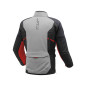 Moto jacket T-UR LAPLAND HYDROSCUD light grey-dark anthra Moto jacket T-UR LAPLAND HYDROSCUD light grey-dark anthra