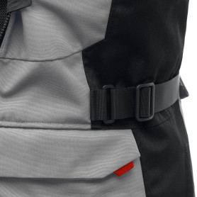 Moto jacket T-UR LAPLAND HYDROSCUD light grey-dark anthra