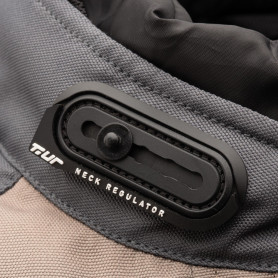 Jacke Motorrad T-UR WAYPOINT HYDROSCUD sand dark grey | MotoGM