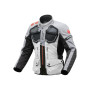 Giacca moto T-UR WAYPOINT HYDROSCUD light grey-grey