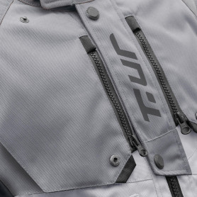 Chaqueta moto T-UR WAYPOINT HYDROSCUD light grey-grey | MotoGM