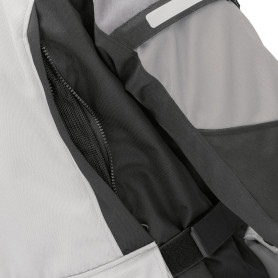 Jacke Motorrad T-UR WAYPOINT HYDROSCUD light grey-grey | MotoGM