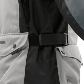 Chaqueta moto T-UR WAYPOINT HYDROSCUD light grey-grey | MotoGM