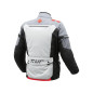Chaqueta moto T-UR WAYPOINT HYDROSCUD light grey-grey
