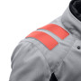Giacca moto T-UR WAYPOINT HYDROSCUD light grey-grey