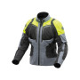 Moto jacket T-UR USHUAIA HYDROSCUD grey yellow fluo