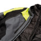 Chaqueta moto T-UR USHUAIA HYDROSCUD grey yellow fluo