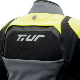 Jacke Motorrad T-UR USHUAIA HYDROSCUD grey yellow fluo | MotoGM