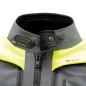 Chaqueta moto T-UR USHUAIA HYDROSCUD grey yellow fluo