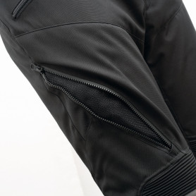 Pantaloni moto T-UR NIAGARA neri | MotoGM