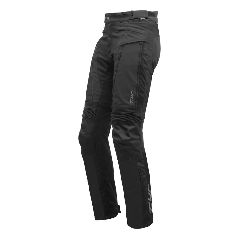 Pantaloni moto T-UR GIBRALTAR neri