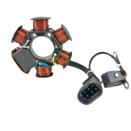 Stator Aprilia sr 50, Gilera runner 50, Piaggio nrg ,zip, 6 poli | MotoGM