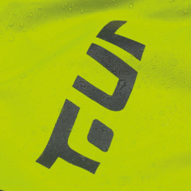 Rain pants T-UR ROADTRIP black yellow | MotoGM