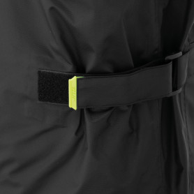 Chaqueta impermeable T-UR ROADTRIP negro amarillo | MotoGM