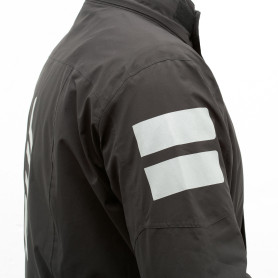 Chaqueta impermeable T-UR MUST HAVE negro | MotoGM
