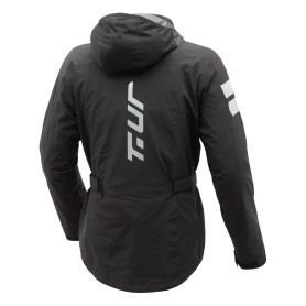 Chaqueta impermeable T-UR MUST HAVE negro | MotoGM