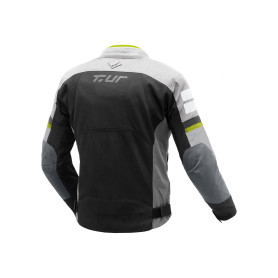 Jacke T-UR ETNA BLACK LIGHT GREY | MotoGM