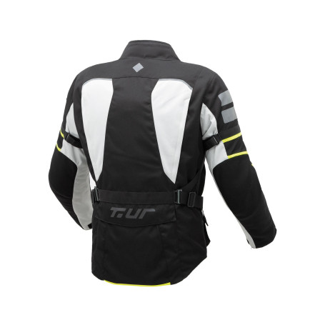 Moto jacket T-UR HIMALAYA black light grey