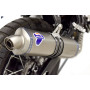 Échappement terminal Termignoni en titane homologué Yamaha Ténéré 700 2020-2024