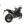 Échappement terminal Termignoni en titane homologué Yamaha Ténéré 700 2020-2024