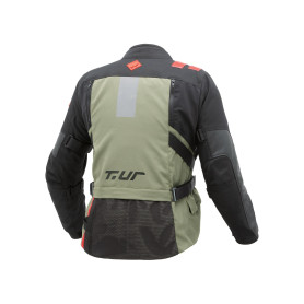 Chaqueta T-UR ROADBOOK green dark grey | MotoGM