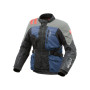 Moto jacket T-UR ROADBOOK blue grey